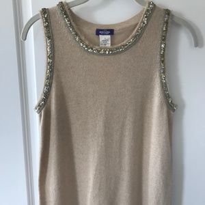 JCrew Collection Cashmere Shell Sweater